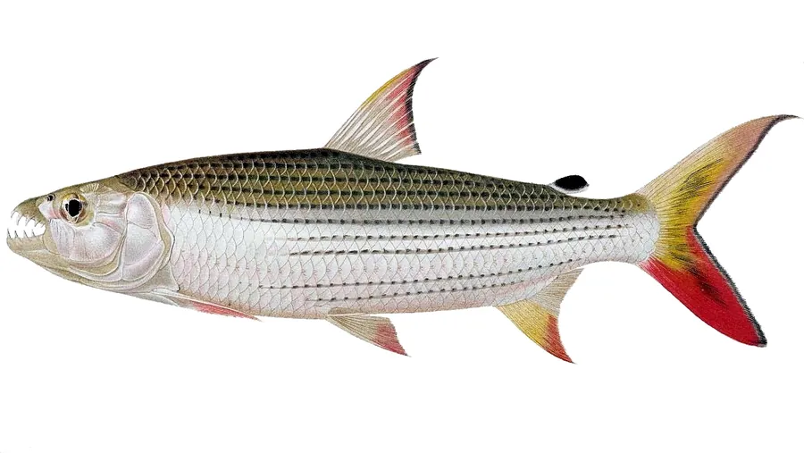 سمكة النمر (Hydrocynus vittatus)